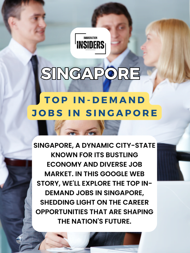 Top In-Demand Jobs in Singapore